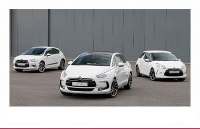 Image of Citroen’s Award Winning DS3, DS4 and DS5 Line 