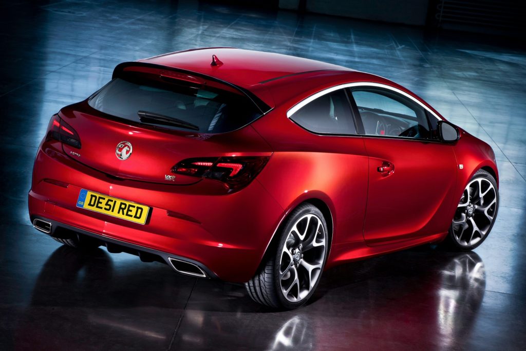 Vauxhall Astra VXR Rear View