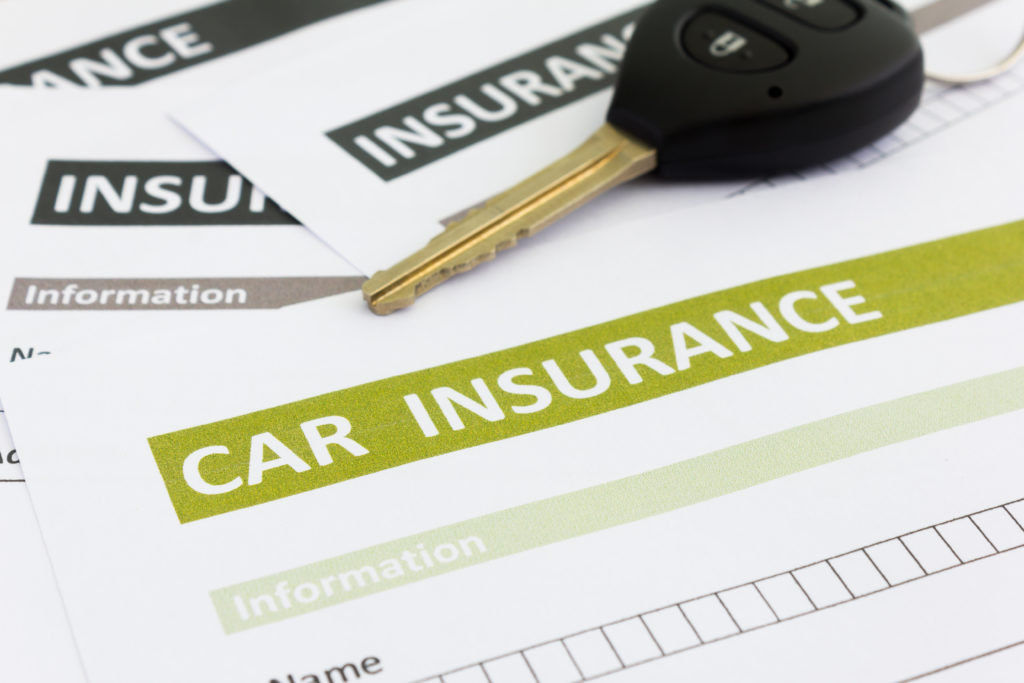 Car Insurance Docs and Key