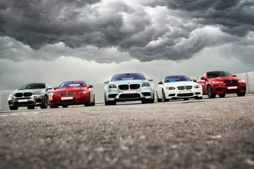 BMW car Line up