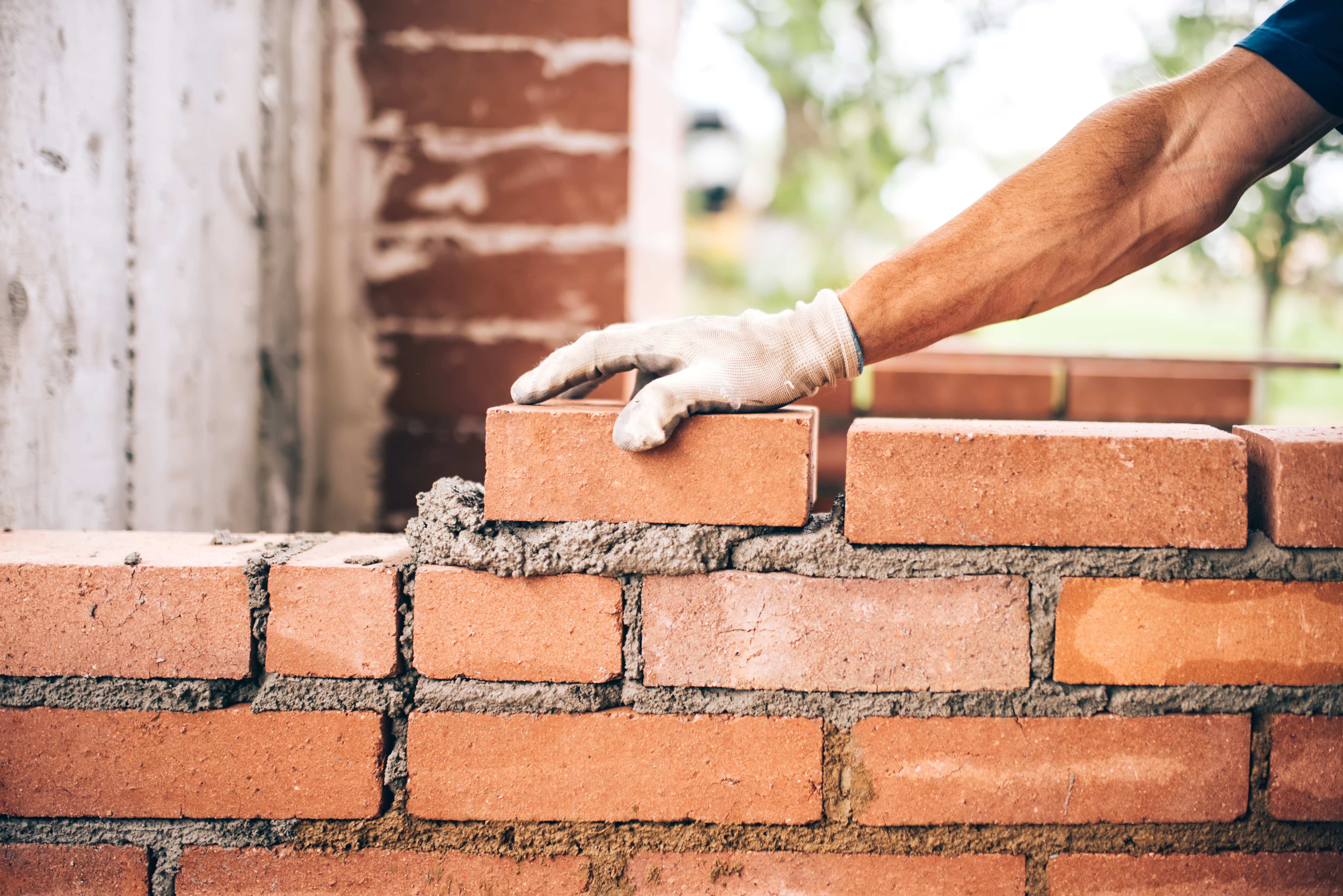 bricklaying materials