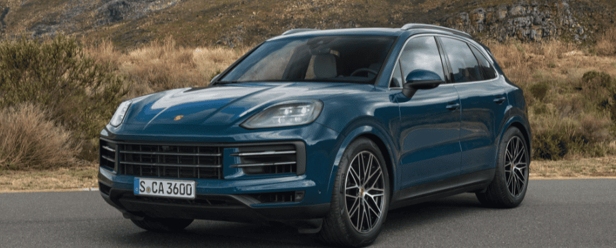 Porsche Cayenne driving experience front